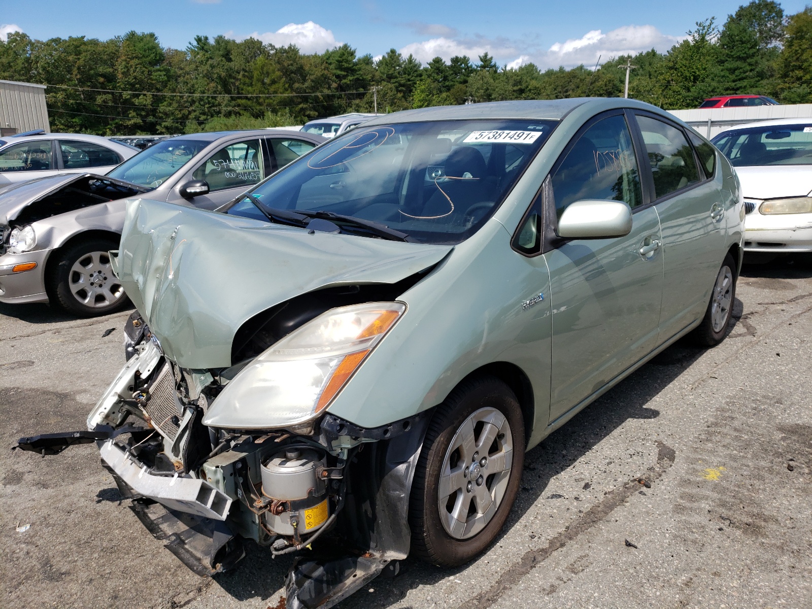 Photo 2 from auction – 2009 TOYOTA PRIUS with VIN JTDKB20U193534718