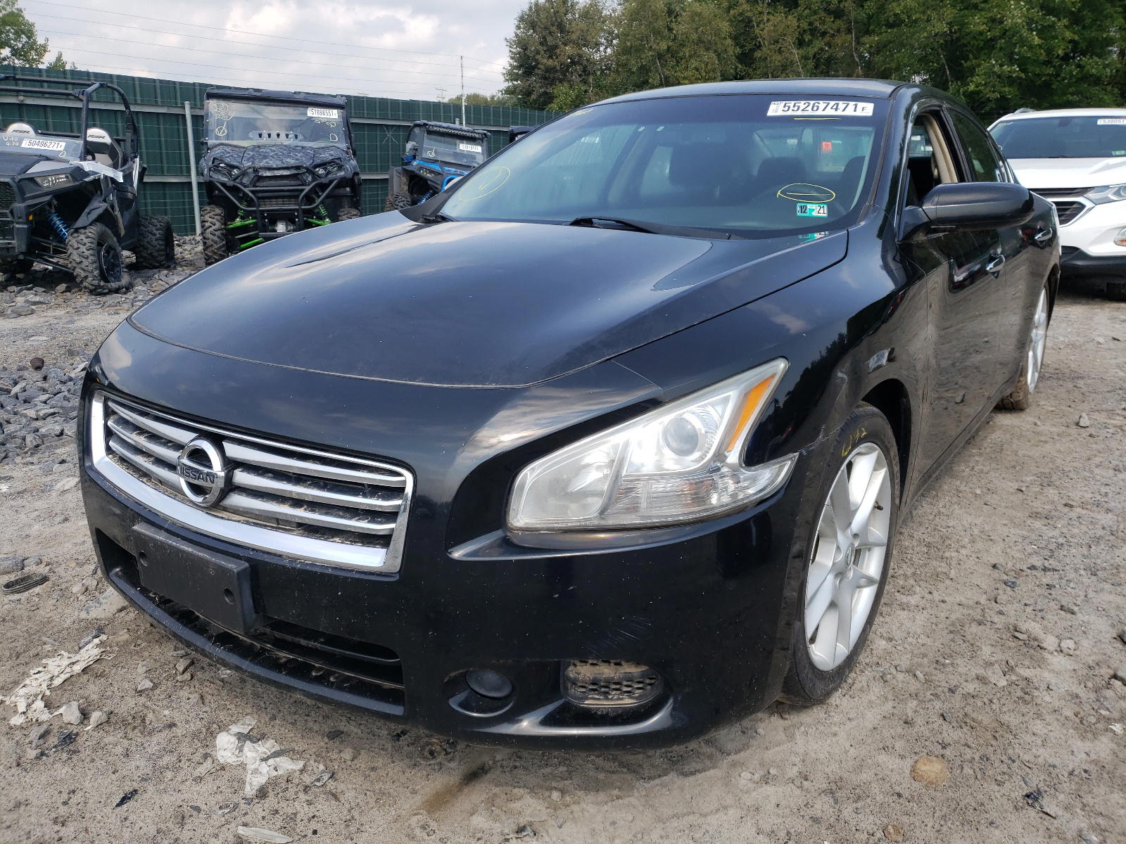 Photo 2 from auction – 2014 NISSAN MAXIMA S with VIN 1N4AA5AP5EC437532