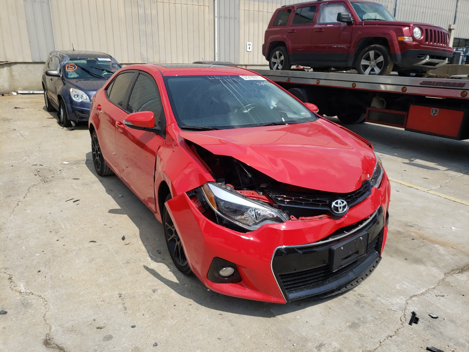 Photo 1 from auction – 2016 TOYOTA COROLLA L with VIN 2T1BURHE6GC493605