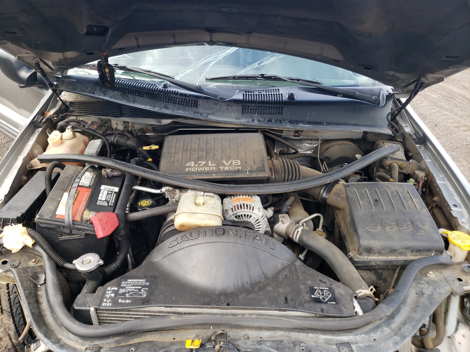 Photo 7 from auction – 2000 JEEP GRAND CHER with VIN 1J4G258N8YC360790