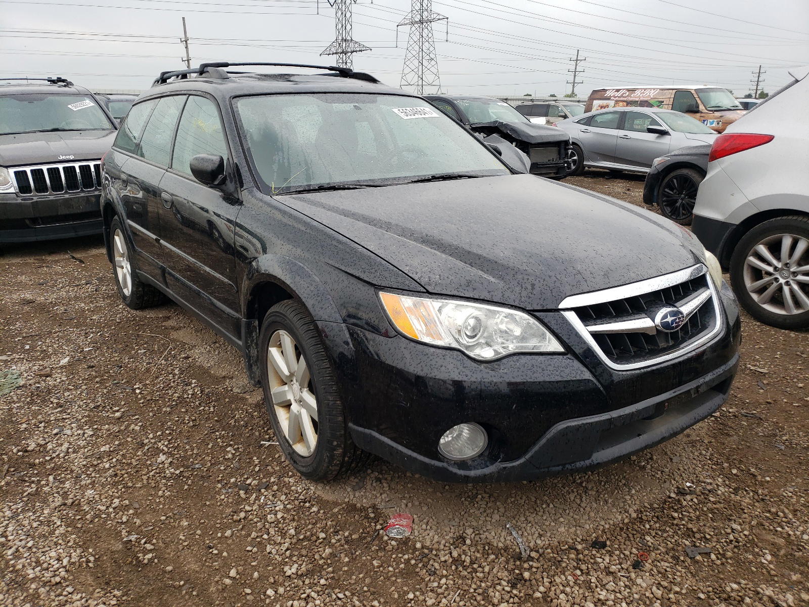 SUBARU OUTBACK 2. 2008 with VIN 4S4BP61CX87312518 - Photo from auction