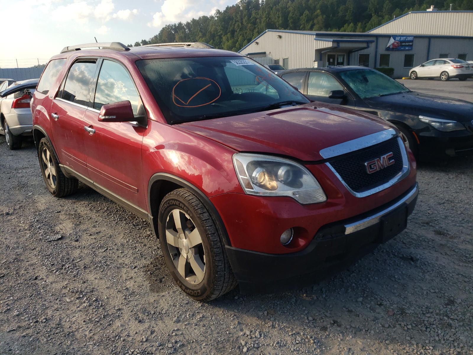 GMC ACADIA SLT 2012 with VIN 1GKKVREDXCJ130820 - Photo from auction