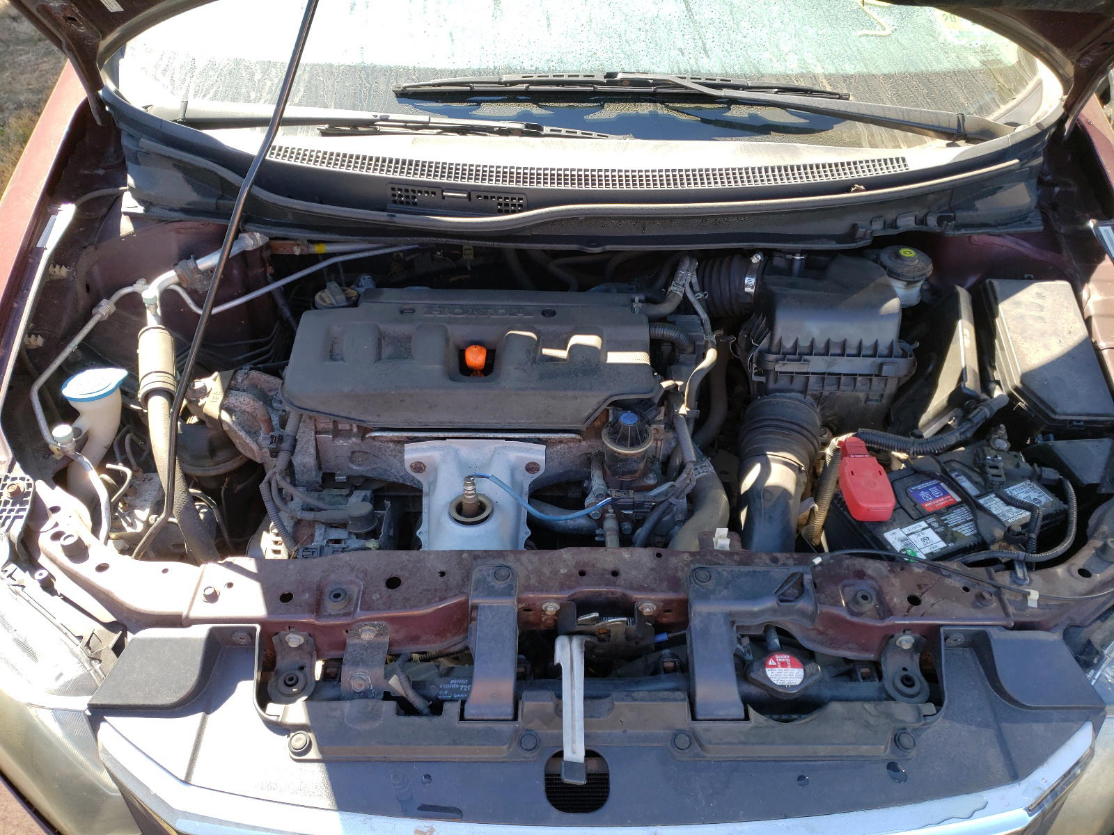 Photo 7 from auction – 2012 HONDA CIVIC EX with VIN 2HGFB2F85CH543620