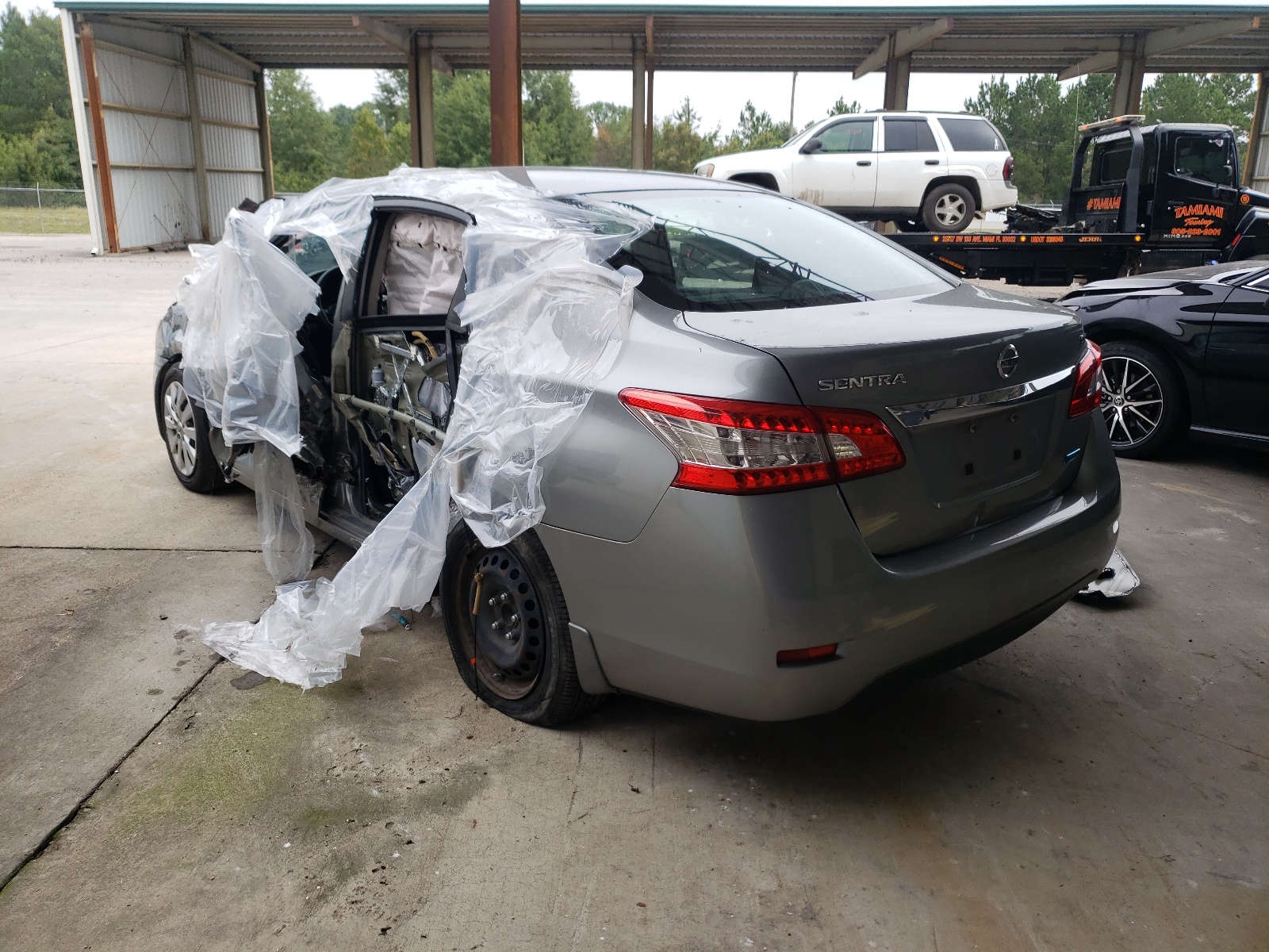 Photo 3 from auction – 2013 NISSAN SENTRA with VIN 3N1AB7AP2DL628978