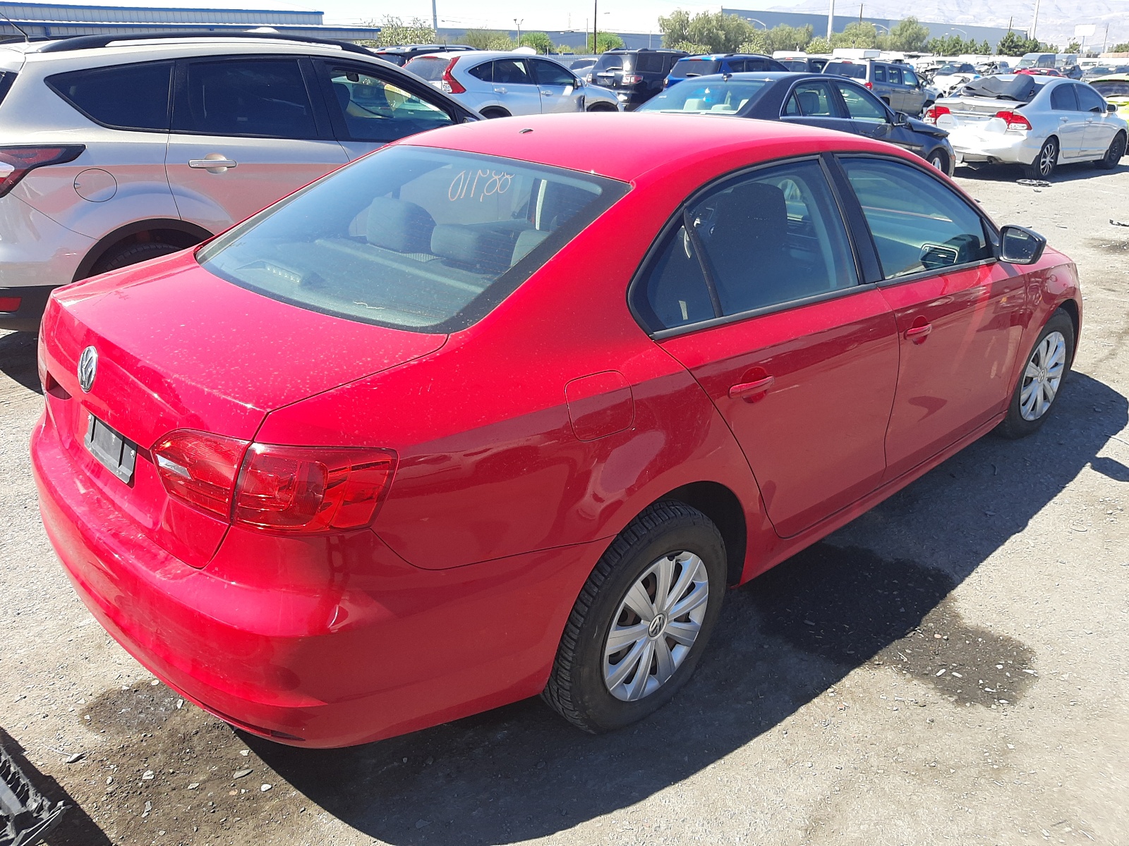 Photo 4 from auction – 2013 VOLKSWAGEN JETTA BASE with VIN 3VW2K7AJ6DM370310