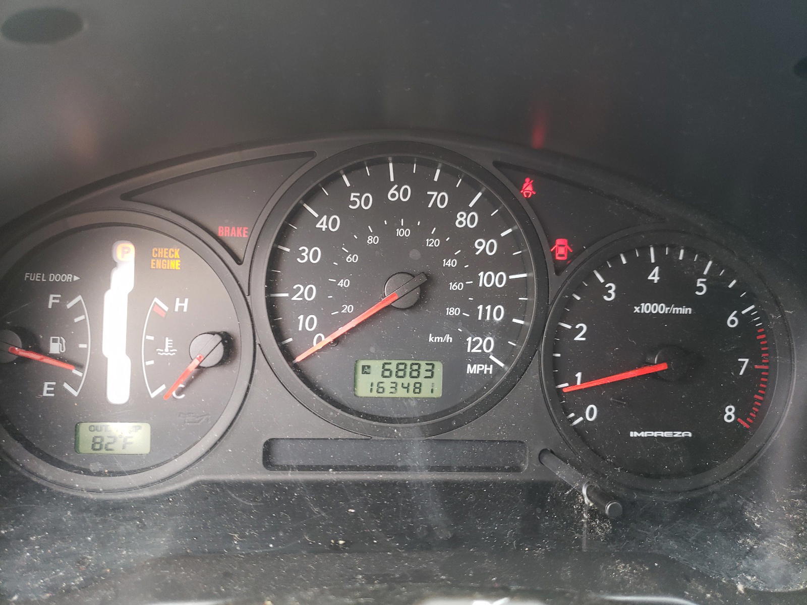 Photo 8 from auction – 2006 SUBARU IMPREZA 2. with VIN JF1GD67636H526249
