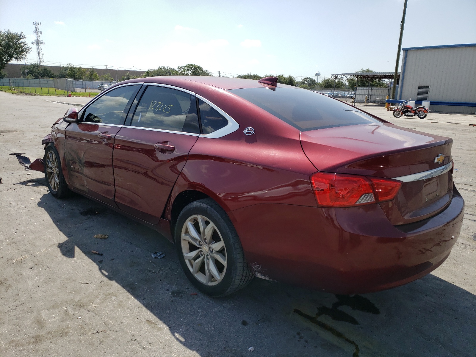 Photo 3 from auction – 2017 CHEVROLET IMPALA LT with VIN 1G1105SA9HU172564
