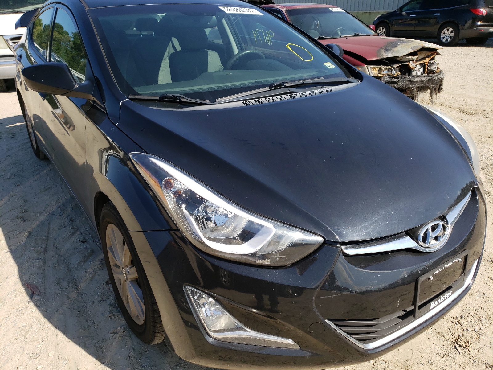 HYUNDAI ELANTRA 2016 with VIN KMHDH4AE8GU544398 - Photo from auction