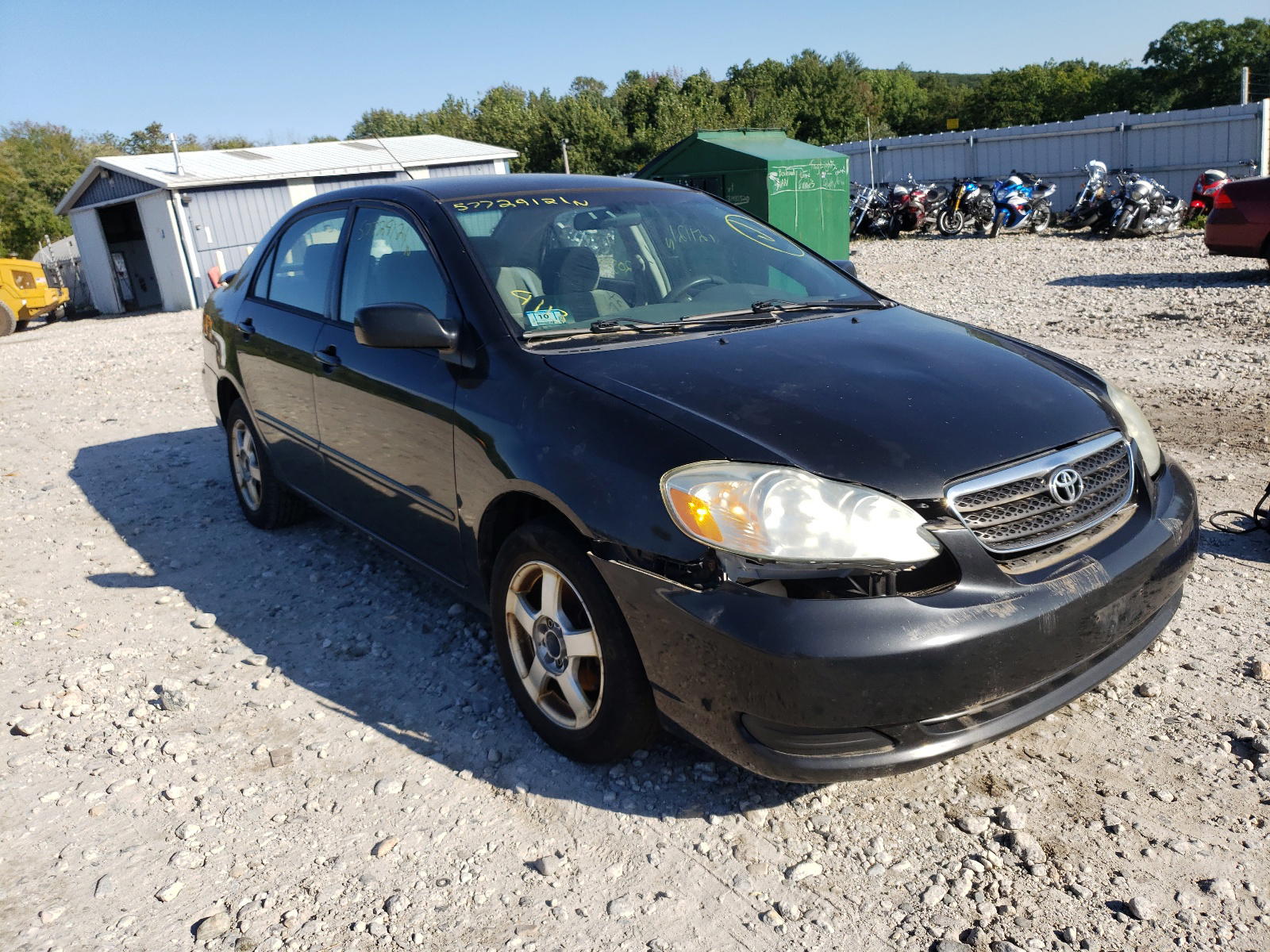 TOYOTA COROLLA CE 2007 with VIN 2T1BR32E37C757161 - Photo from auction
