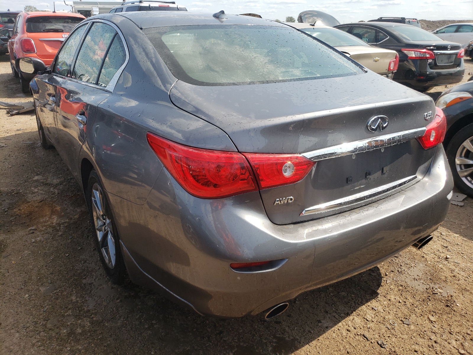 Photo 3 from auction – 2017 INFINITI Q50 PREMIU with VIN JN1EV7AR9HM837298
