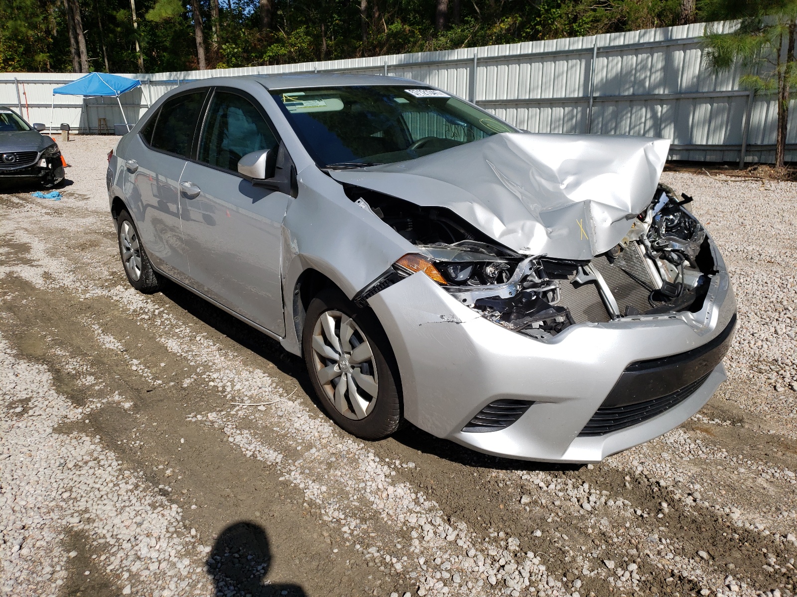 TOYOTA COROLLA L 2016 with VIN 2T1BURHE1GC535355 - Photo from auction