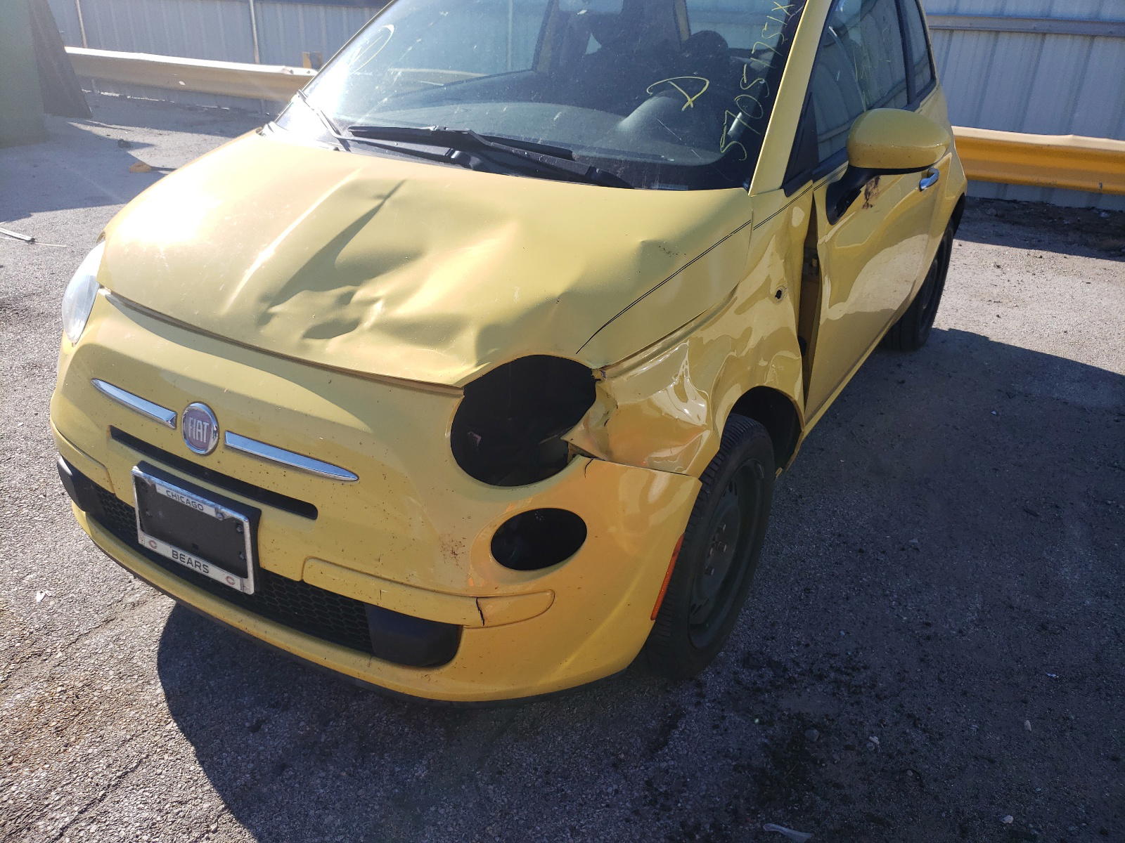 Photo 9 from auction – 2012 FIAT 500 POP with VIN 3C3CFFAR8CT370216