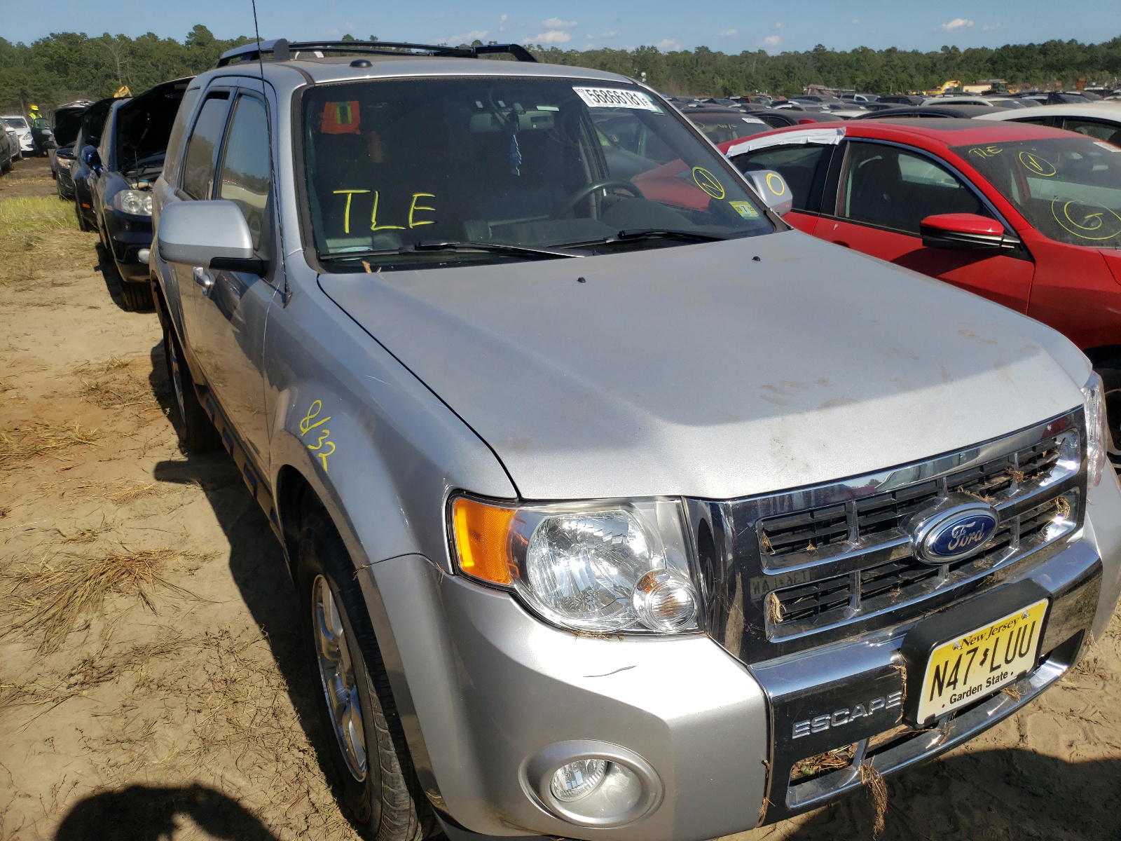 FORD ESCAPE LIM 2012 with VIN 1FMCU9E74CKC22556 - Photo from auction