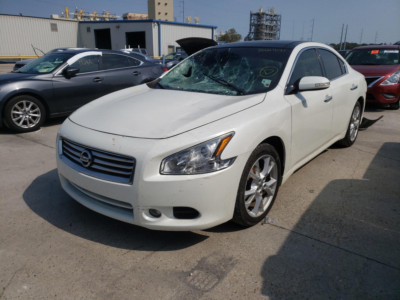 Photo 2 from auction – 2014 NISSAN MAXIMA S with VIN 1N4AA5AP8EC465552