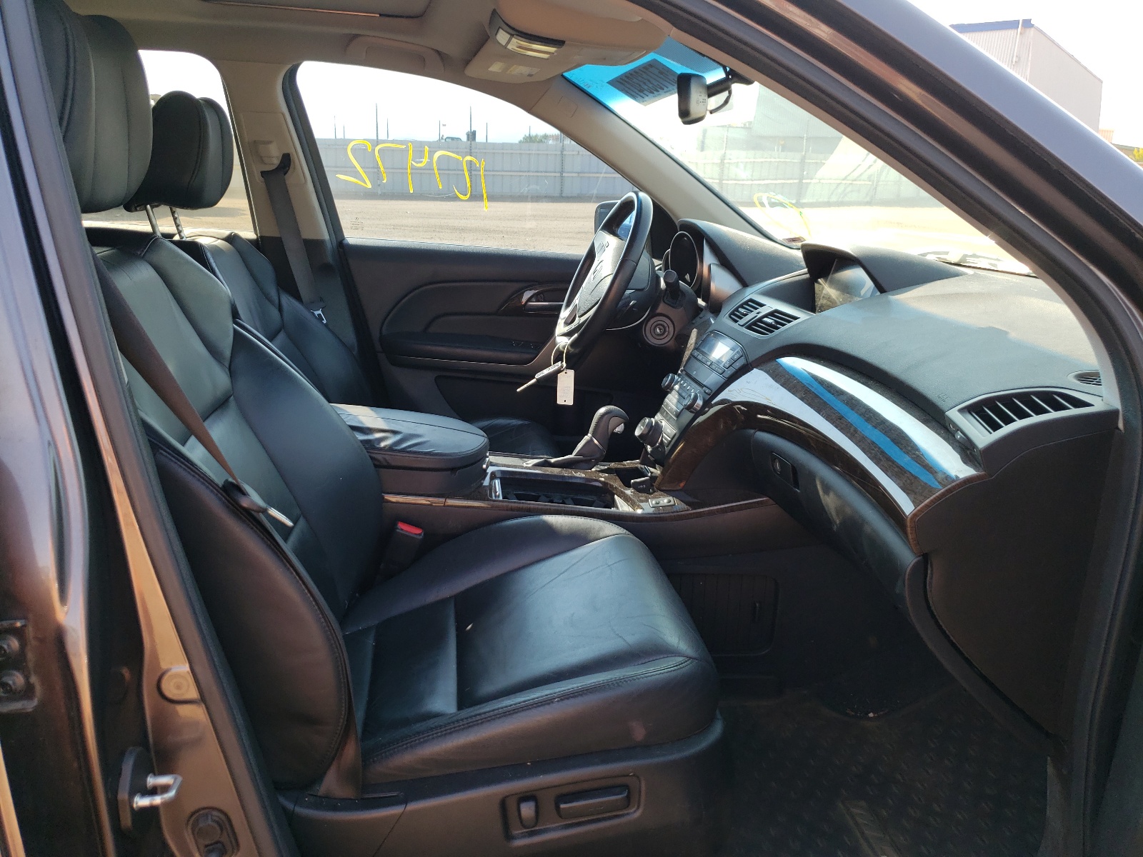 Photo 5 from auction – 2010 ACURA MDX TECHNO with VIN 2HNYD2H61AH509596