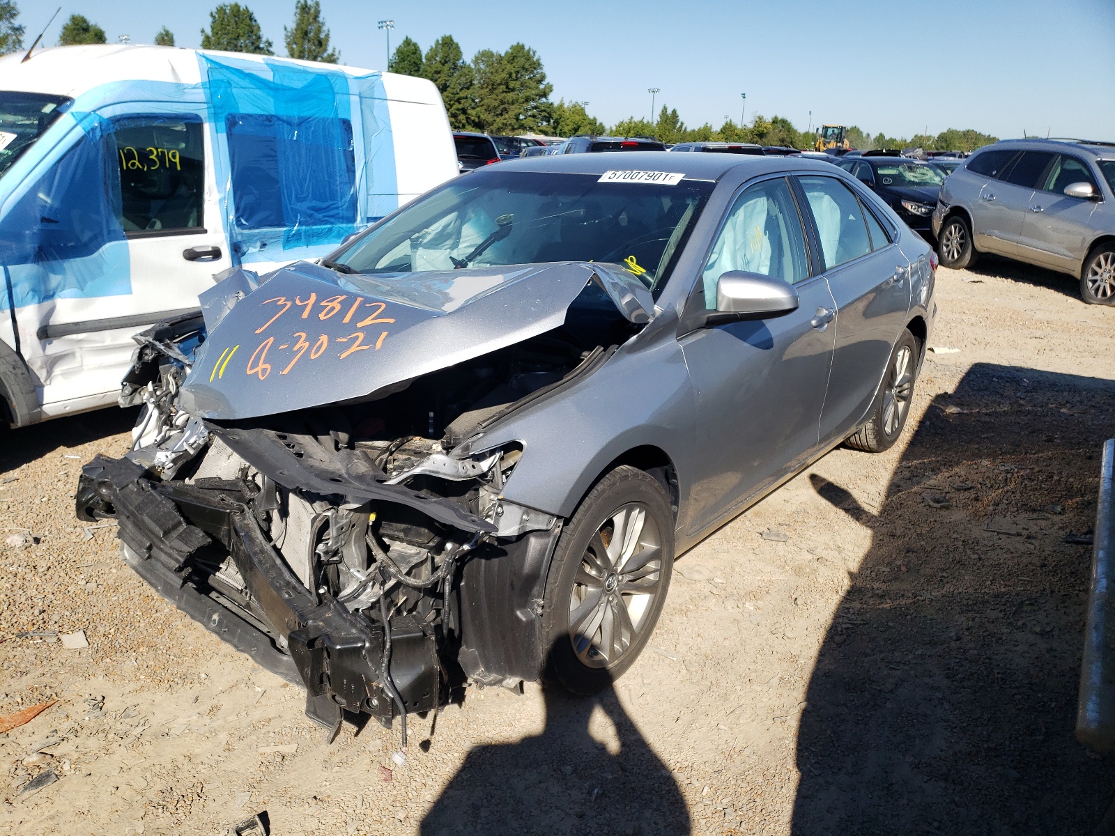 Photo 2 from auction – 2017 TOYOTA CAMRY LE with VIN 4T1BF1FK8HU322407