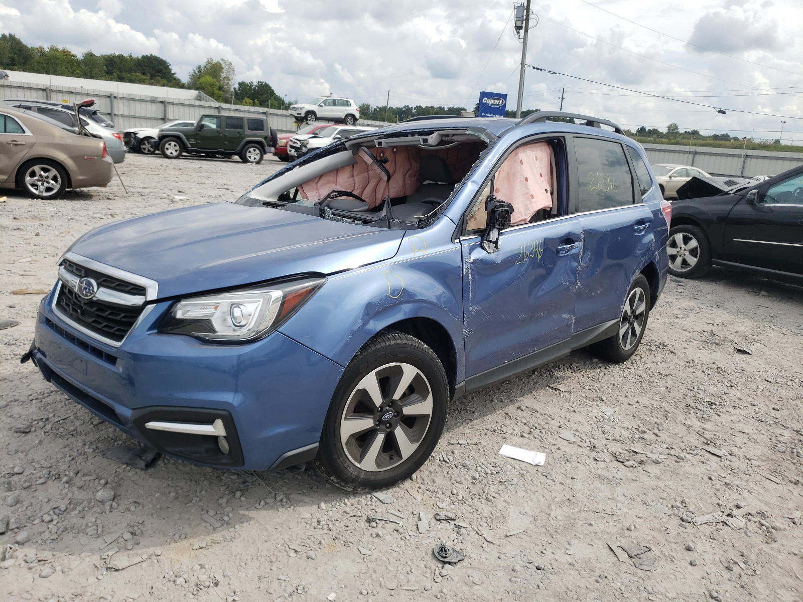 Photo 2 from auction – 2018 SUBARU FORESTER 2 with VIN JF2SJARC9JH455507
