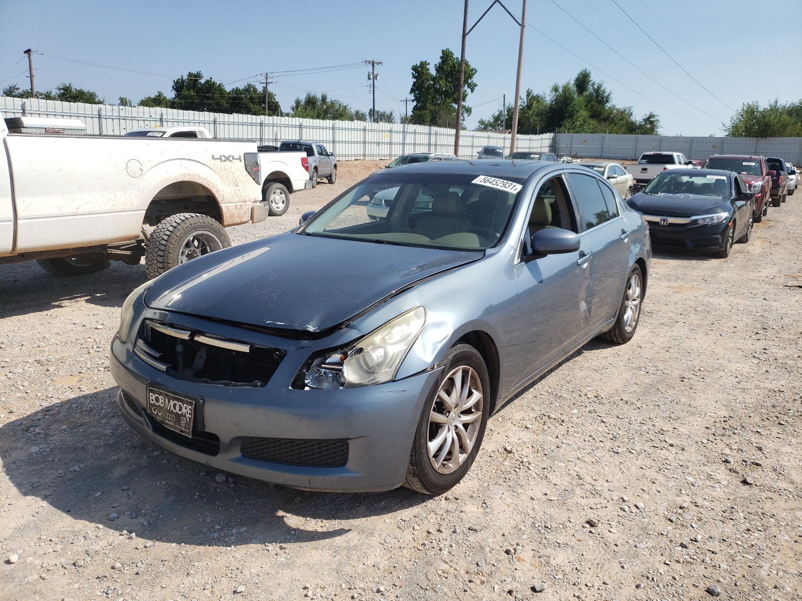 Photo 2 from auction – 2007 INFINITI G35 with VIN JNKBV61E17M708962