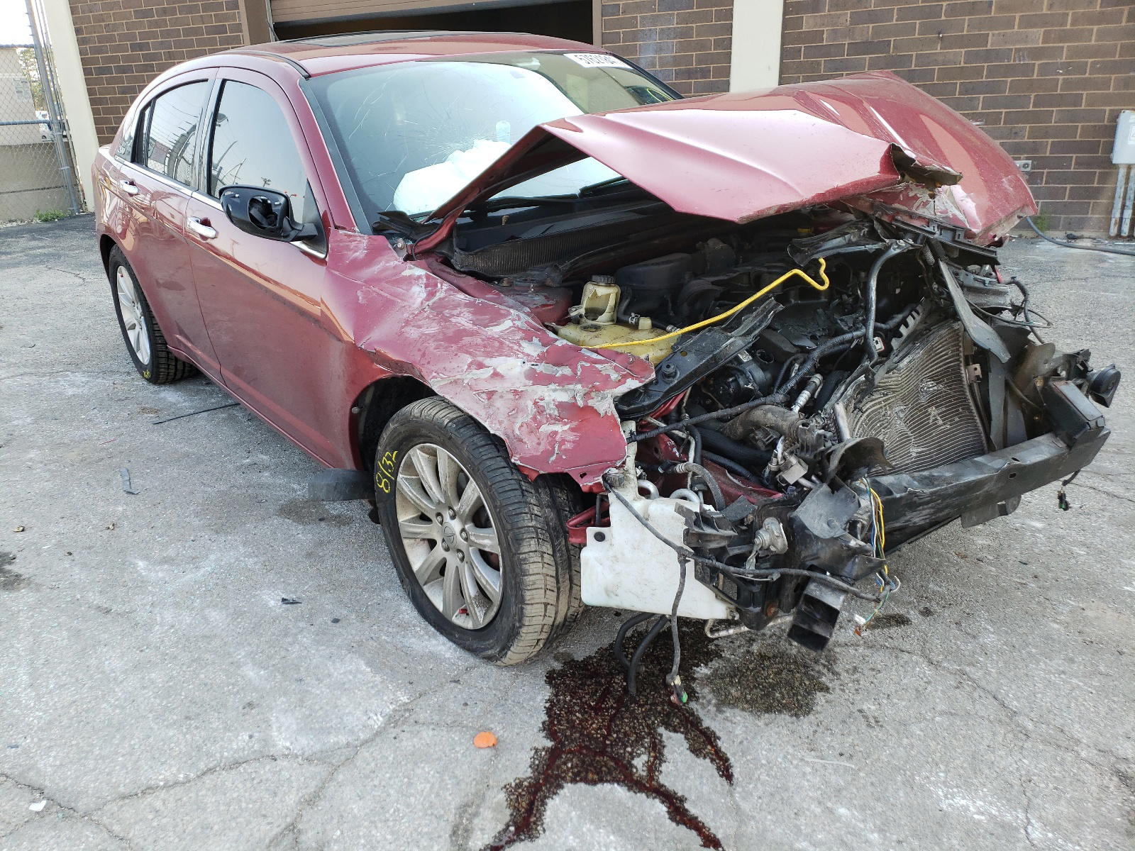CHRYSLER 200 LIMITE 2013 with VIN 1C3CCBCG7DN507712 - Photo from auction