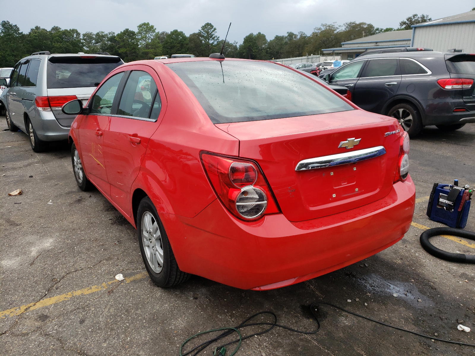 Photo 3 from auction – 2015 CHEVROLET SONIC with VIN 1G1JC5SH2F4216972