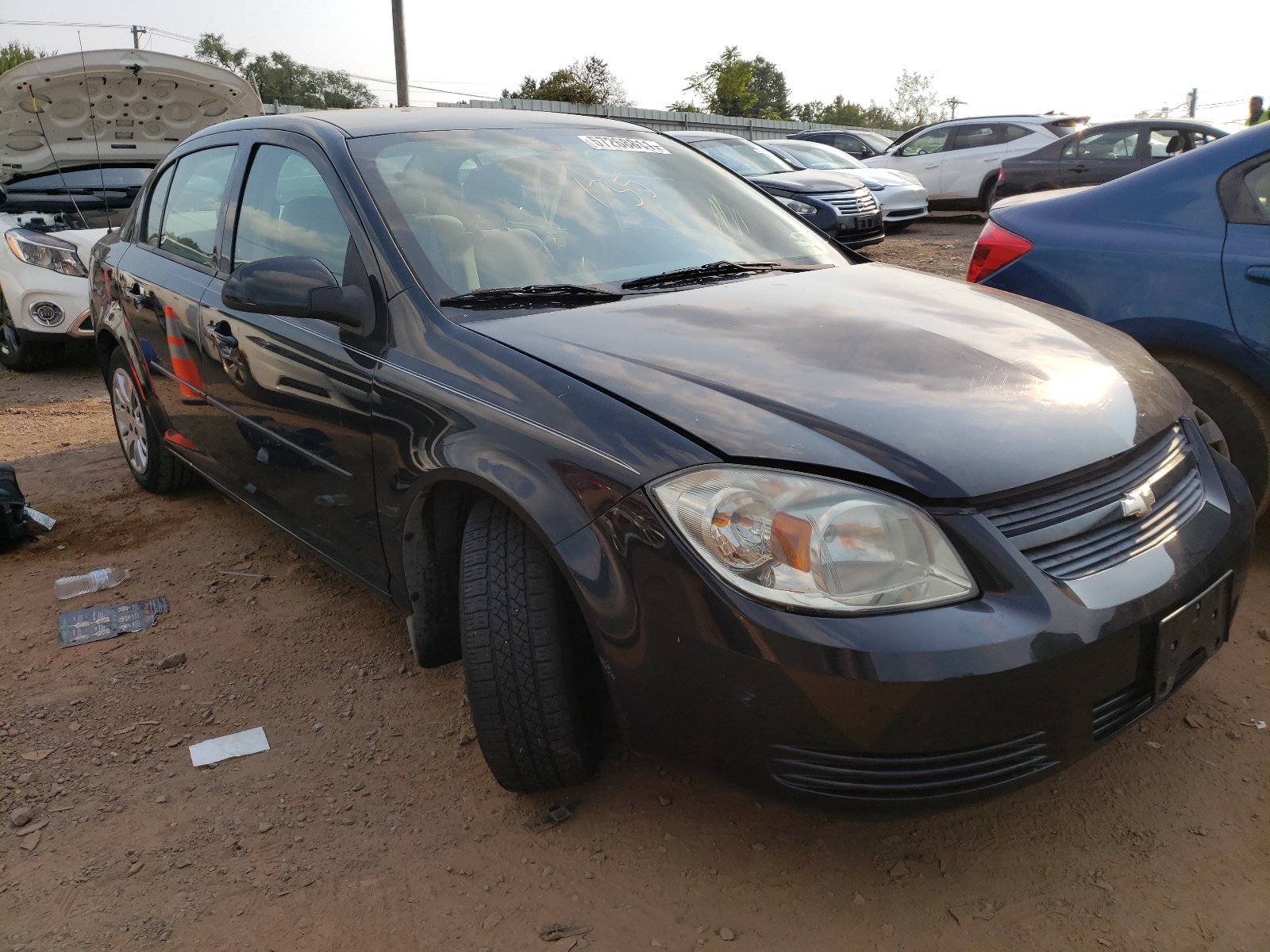 CHEVROLET COBALT 1LT 2010 with VIN 1G1AD5F53A7123897 - Photo from auction