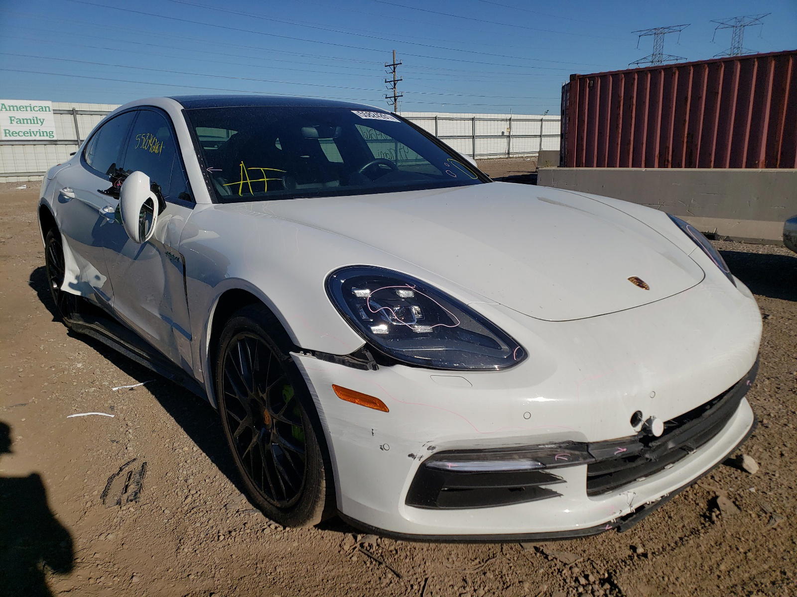 PORSCHE PANAMERA 4 2018 with VIN WP0AE2A70JL129840 - Photo from auction
