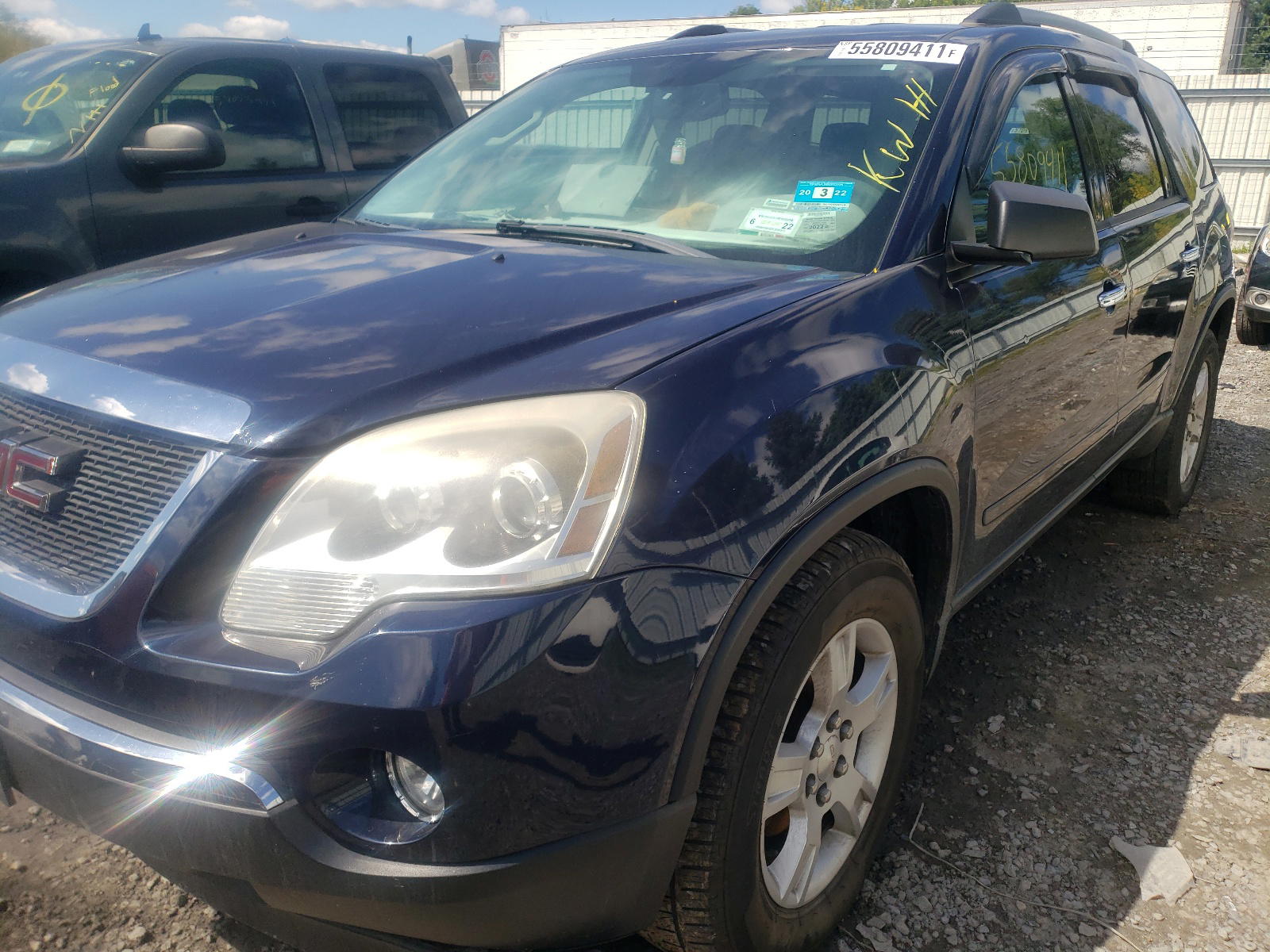 Photo 2 from auction – 2012 GMC ACADIA SLE with VIN 1GKKVPED2CJ254388