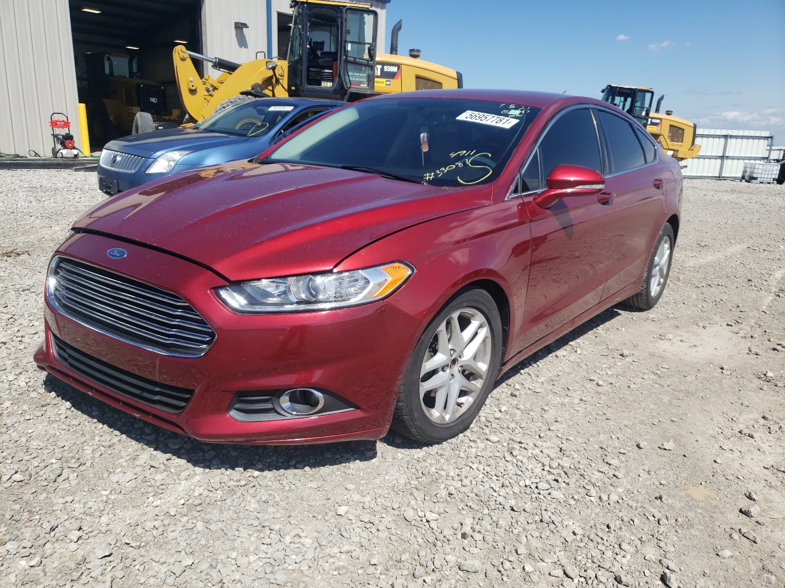 Photo 2 from auction – 2014 FORD FUSION SE with VIN 3FA6P0HD4ER134911