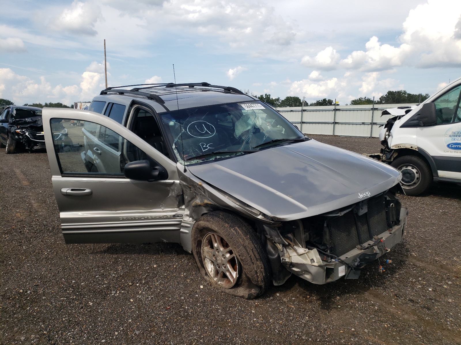 Photo 1 from auction – 2000 JEEP GRAND CHER with VIN 1J4G258N8YC360790