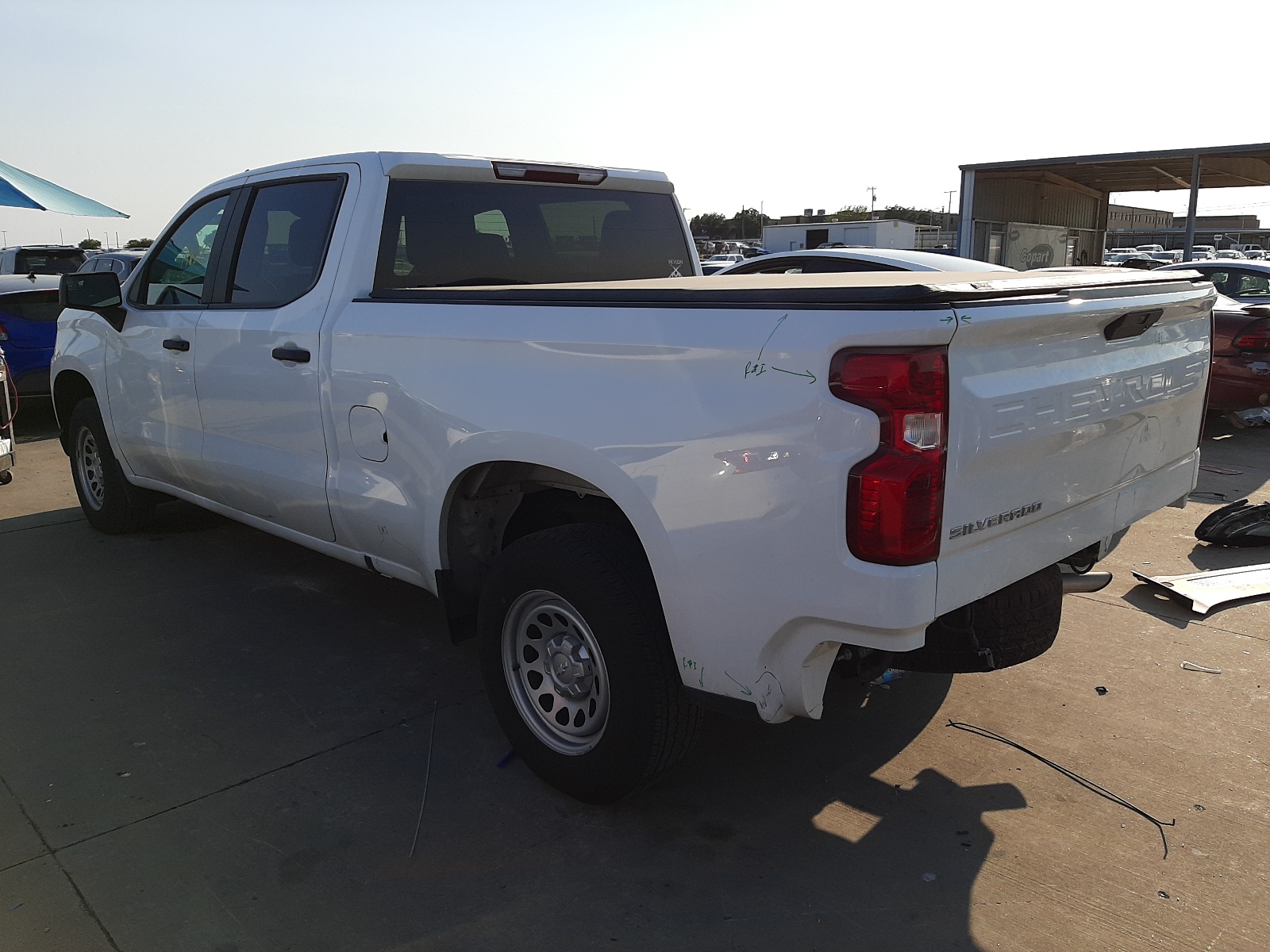 Photo 3 from auction – 2019 CHEVROLET SILVERADO with VIN 1GCPWAEF2KZ428666