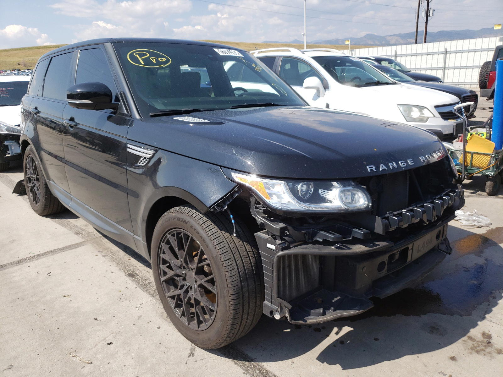 LAND ROVER RANGE ROVE 2015 with VIN SALWR2VF7FA527344 - Photo from auction