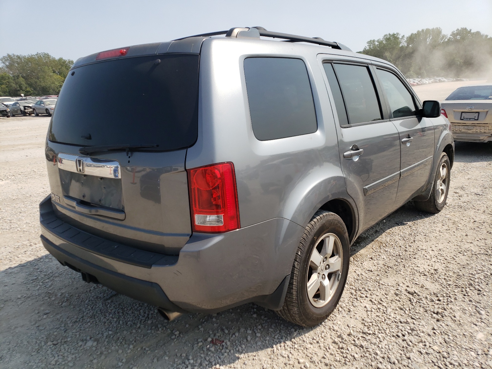 Photo 4 from auction – 2009 HONDA PILOT EXL with VIN 5FNYF386X9B016538