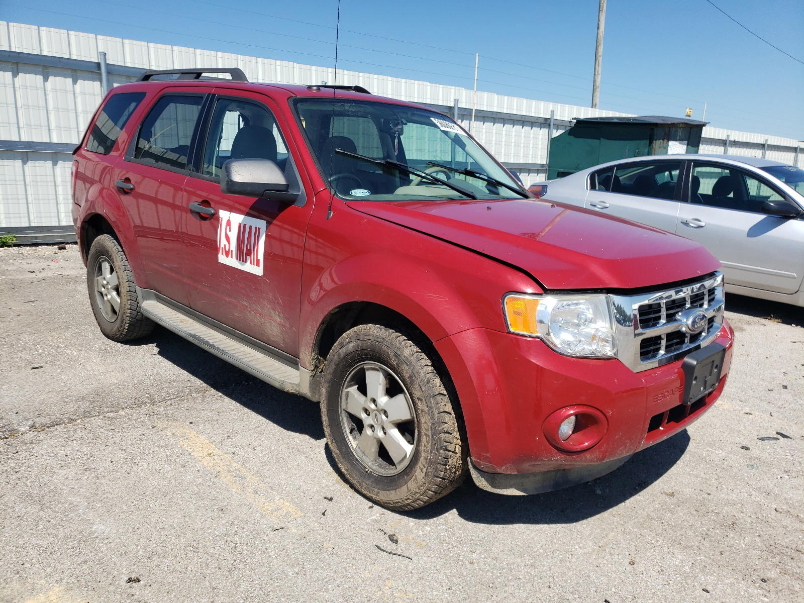 FORD ESCAPE XLT 2010 with VIN 1FMCU9D76AKB54887 - Photo from auction