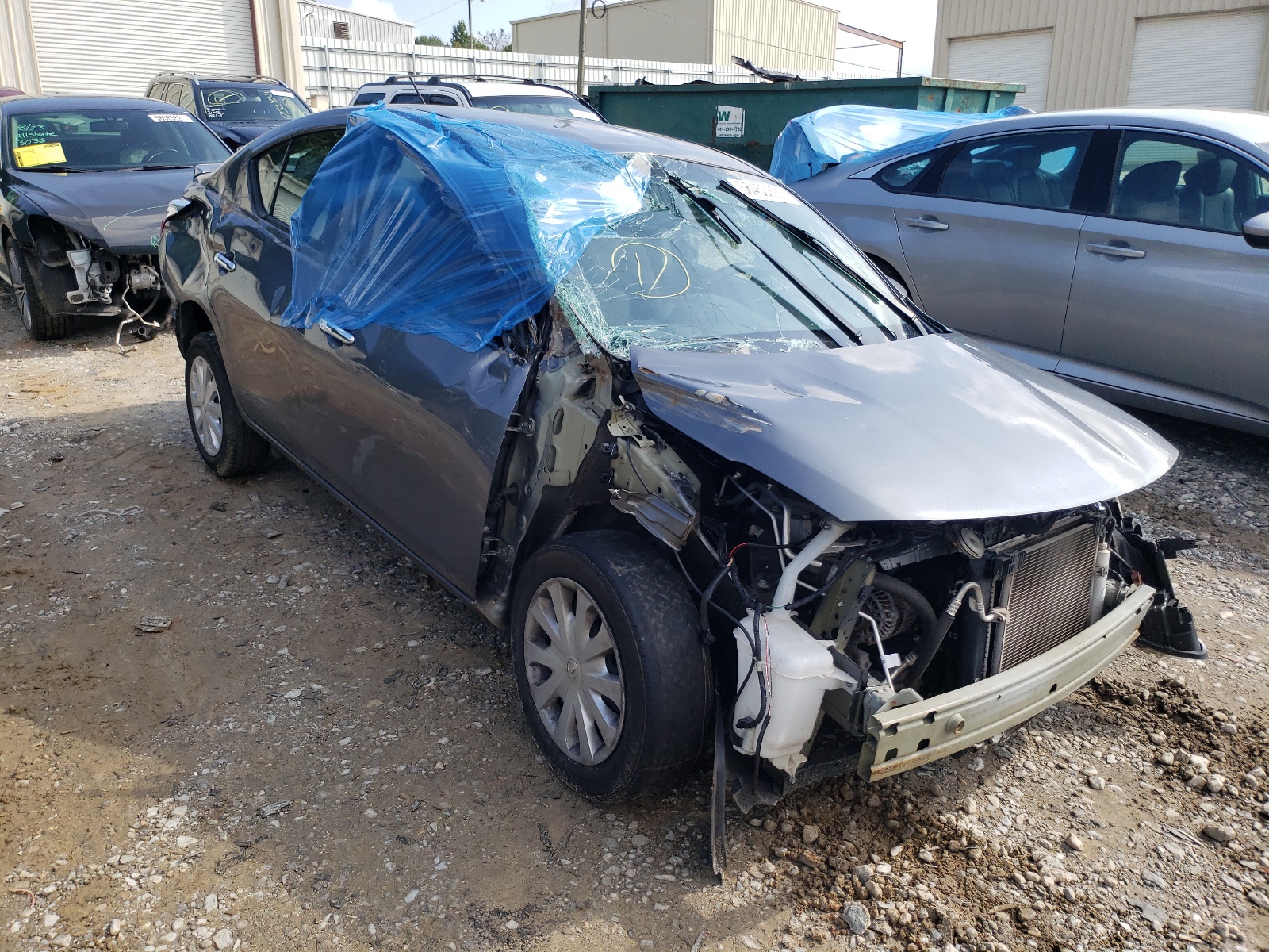 Photo 14 from auction – 2018 NISSAN VERSA S with VIN 3N1CN7AP4JL842639