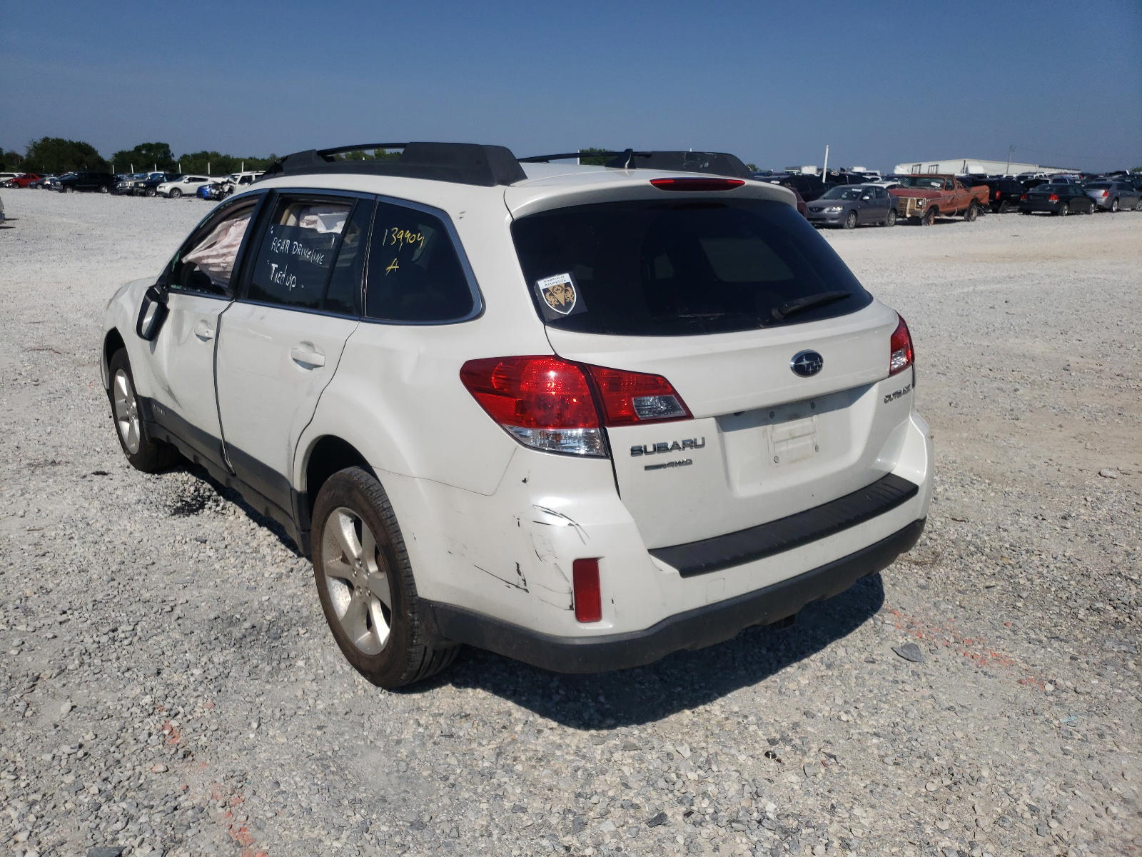 Photo 3 from auction – 2013 SUBARU OUTBACK 2. with VIN 4S4BRCKC9D3283859