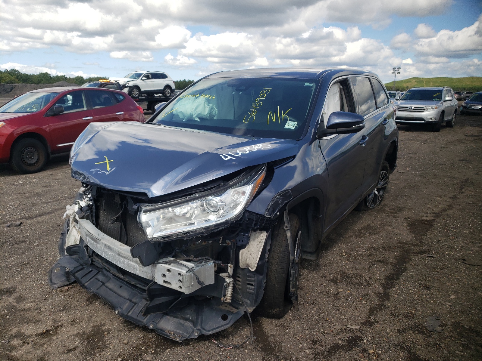 صورة رقم 2 من المزاد - 2017 TOYOTA HIGHLANDER مع VIN 5TDBZRFH9HS400454