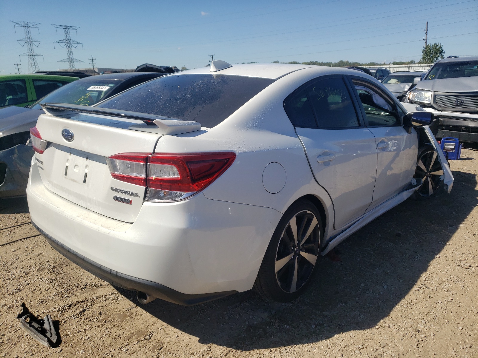 Photo 4 from auction – 2019 SUBARU IMPREZA SP with VIN 4S3GKAM61K3600122