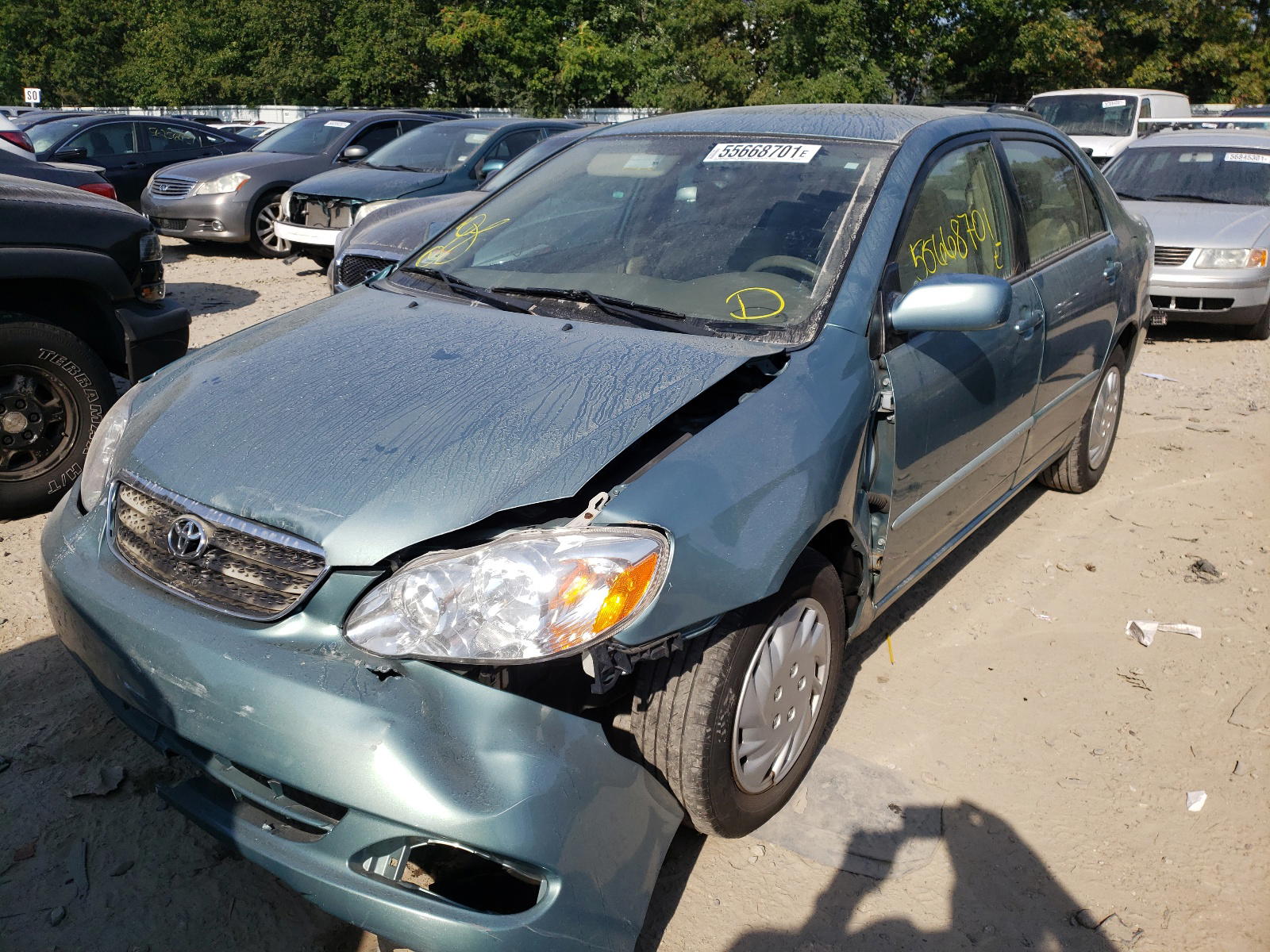 Photo 2 from auction – 2006 TOYOTA COROLLA CE with VIN 2T1BR32E06C637123