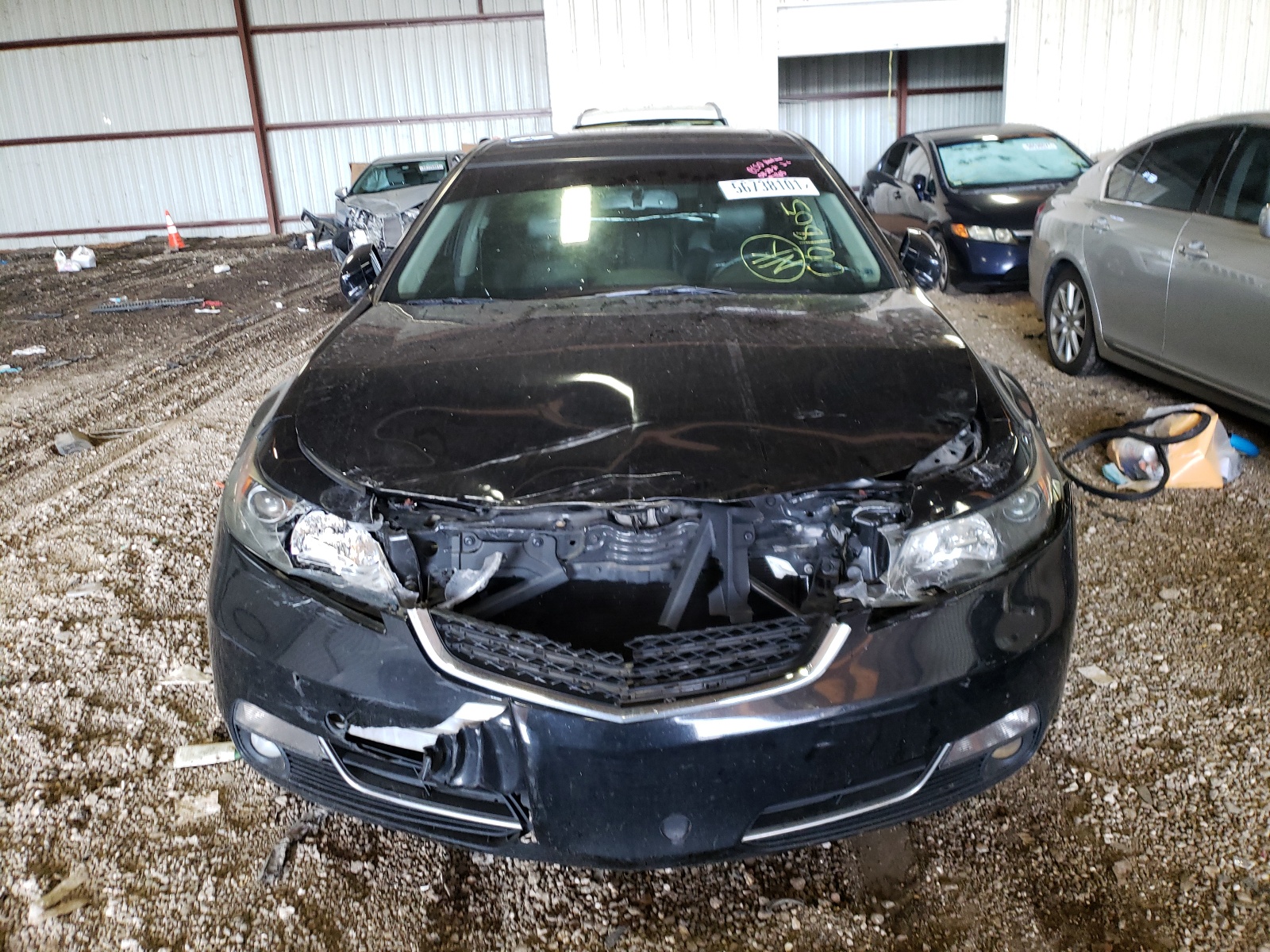 Photo 9 from auction – 2014 ACURA TL ADVANCE with VIN 19UUA8F76EA001805