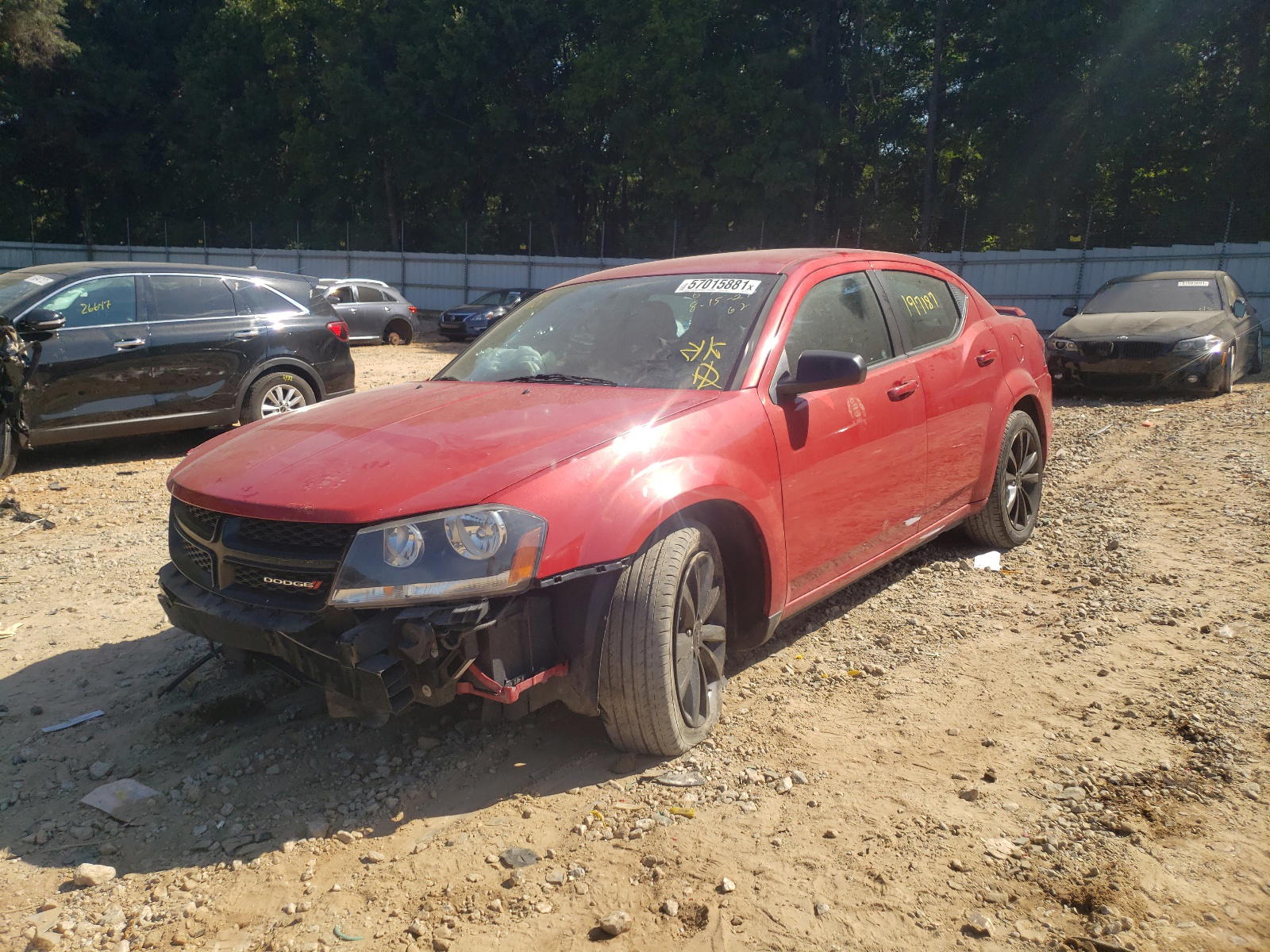 Photo 2 from auction – 2014 DODGE AVENGER SE with VIN 1C3CDZAB2EN166394