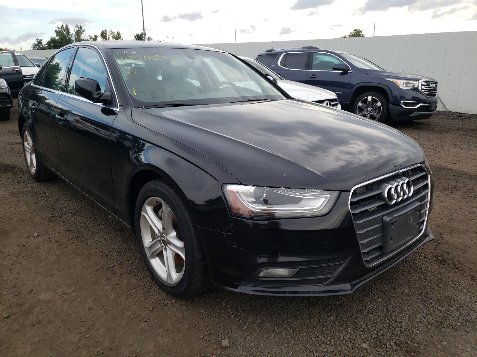 AUDI A4 PREMIUM 2013 with VIN WAUBFAFL8DN012014 - Photo from auction