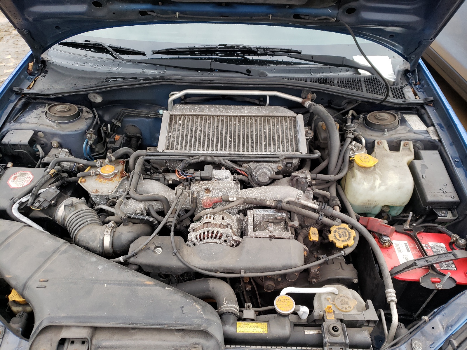 Photo 7 from auction – 2004 SUBARU IMPREZA WR with VIN JF1GG29684G815594