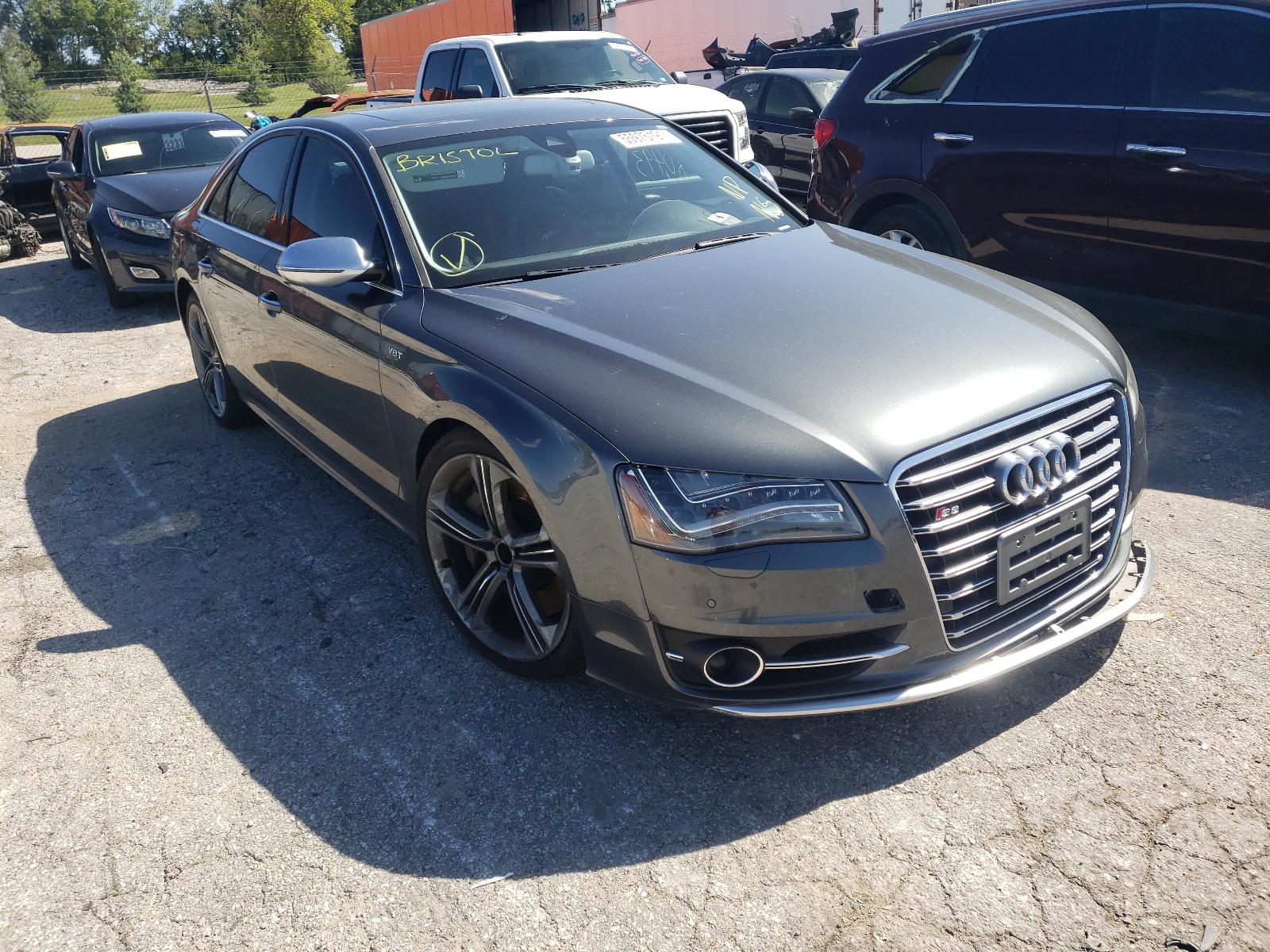 AUDI S8 QUATTRO 2013 with VIN WAUD2AFD9DN005506 - Photo from auction