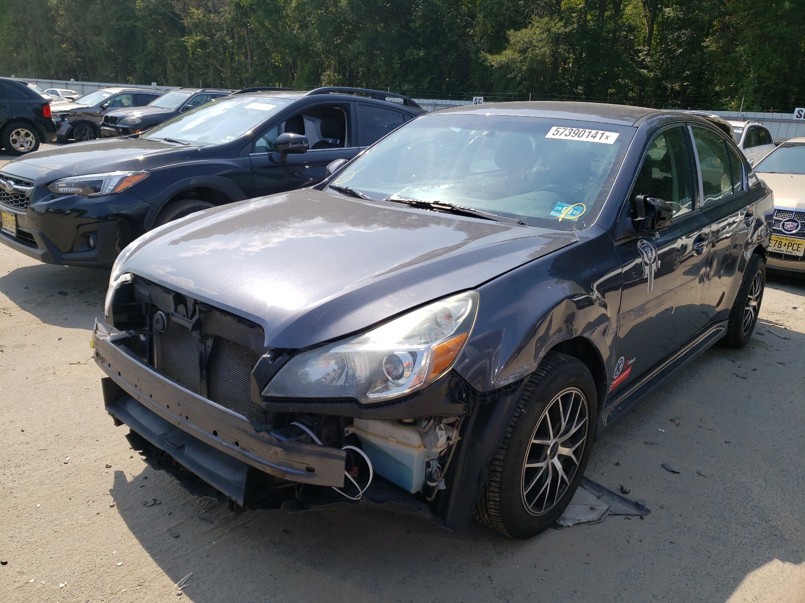 Фото 2 с аукциона – 2014 SUBARU LEGACY 2.5 с VIN 4S3BMBC66E3034734