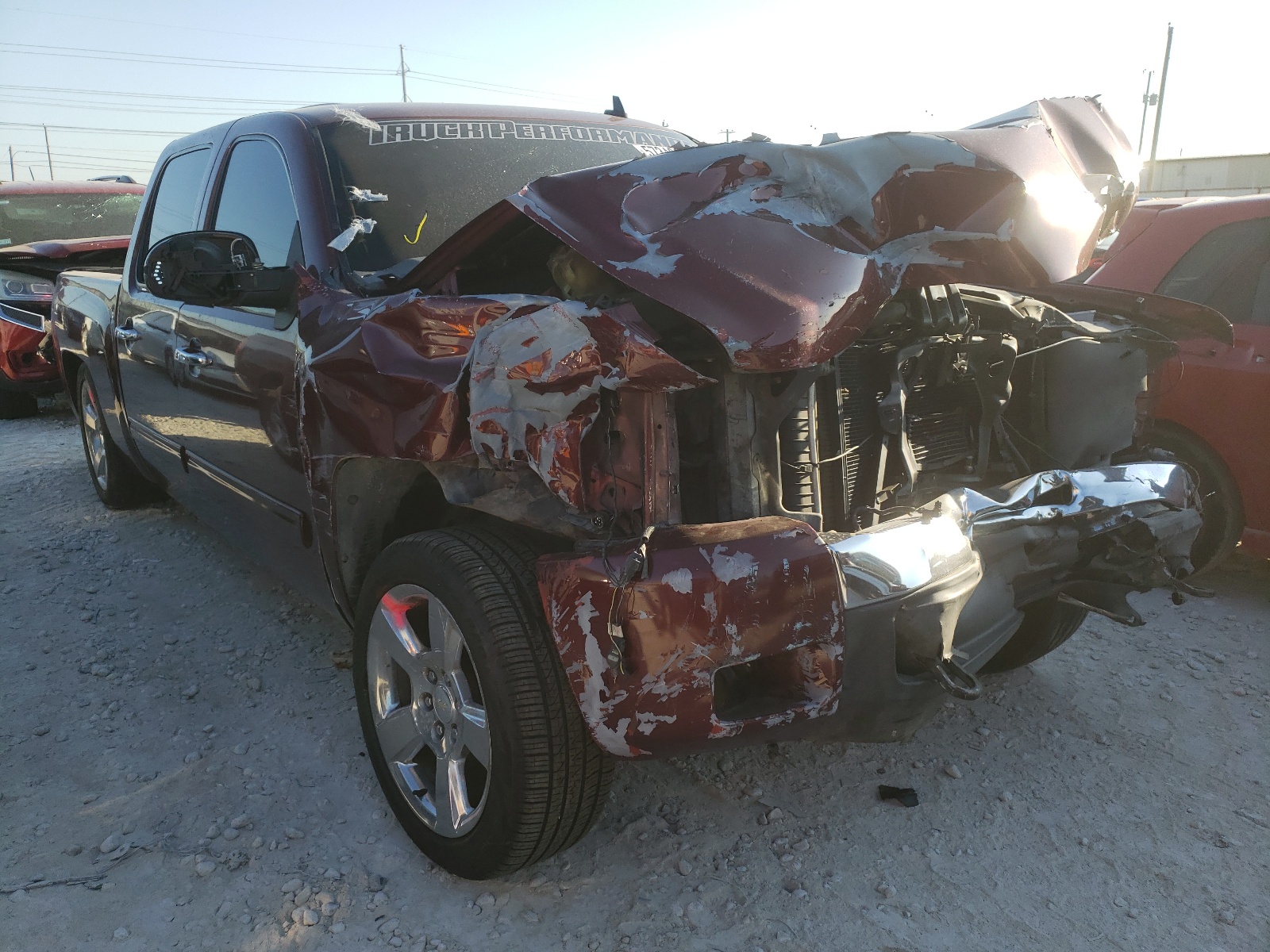 CHEVROLET SILVERADO 2013 with VIN 3GCPKSE76DG371224 - Photo from auction