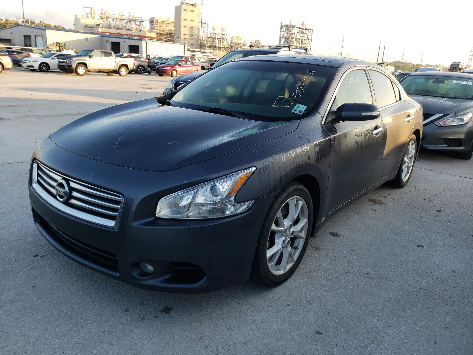 Photo 2 from auction – 2012 NISSAN MAXIMA S with VIN 1N4AA5APXCC843707