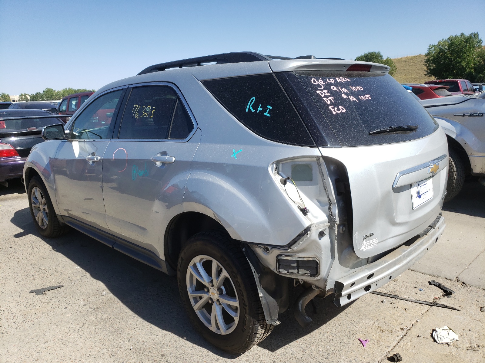 Photo 3 from auction – 2016 CHEVROLET EQUINOX LT with VIN 2GNFLFEKXG6243208