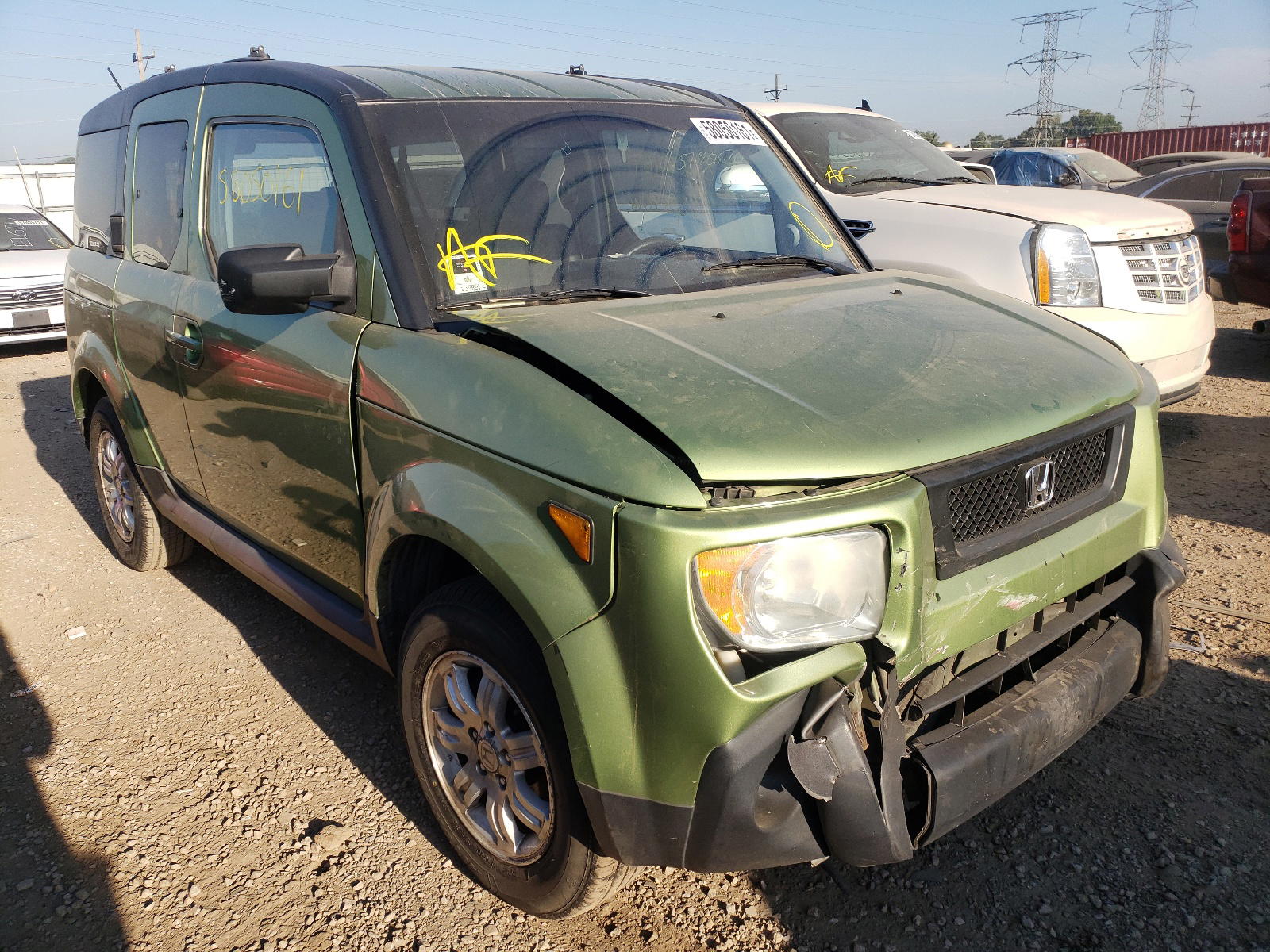 HONDA ELEMENT 2006 with VIN 5J6YH28796L006700 - Photo from auction