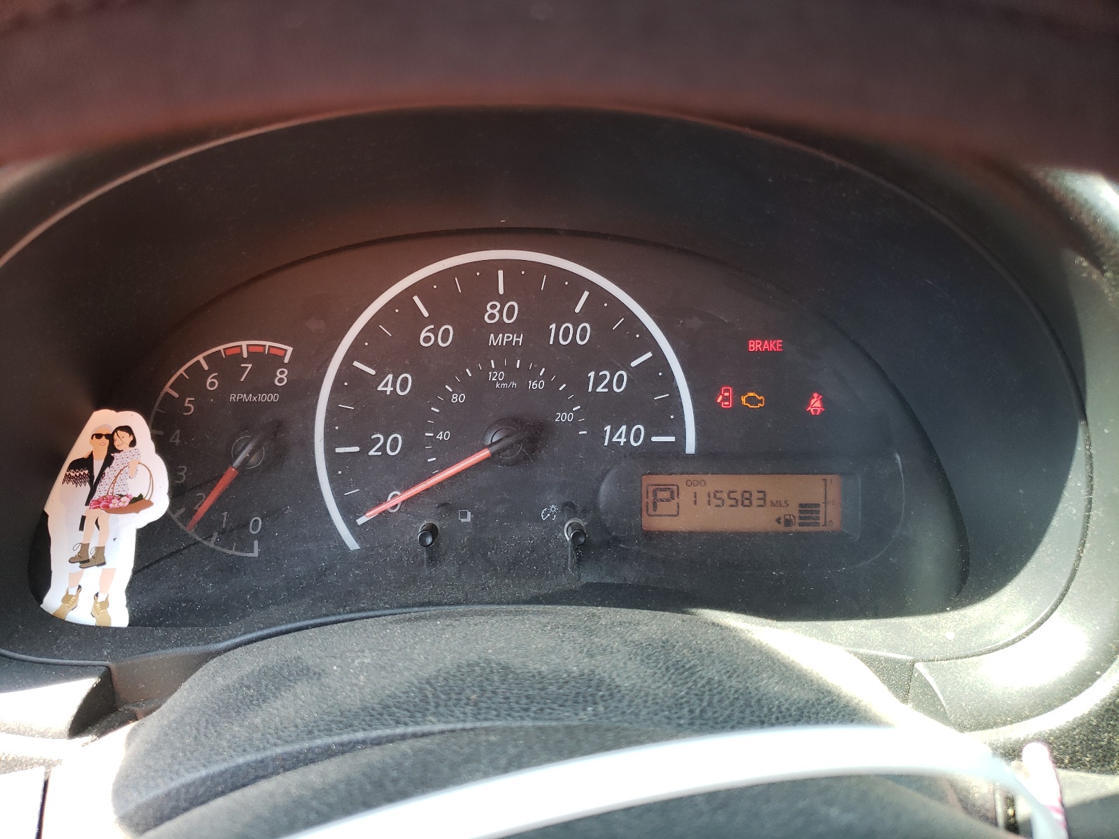 Photo 8 from auction – 2015 NISSAN VERSA S with VIN 3N1CN7APXFL819132