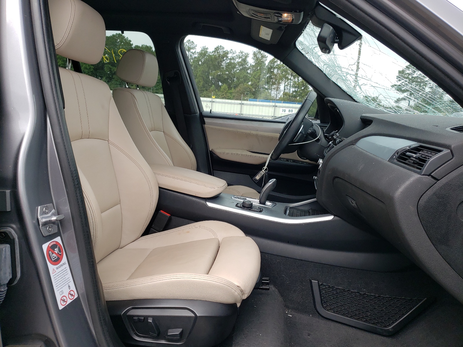 Photo 5 from auction – 2015 BMW X3 XDRIVE2 with VIN 5UXWY3C57F0F83687